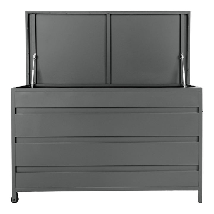 House Nordic Cassis dynbox 650 L i aluminium – grå