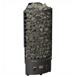 SAWO Electric Sauna Heater Tower Aries corner black 3P