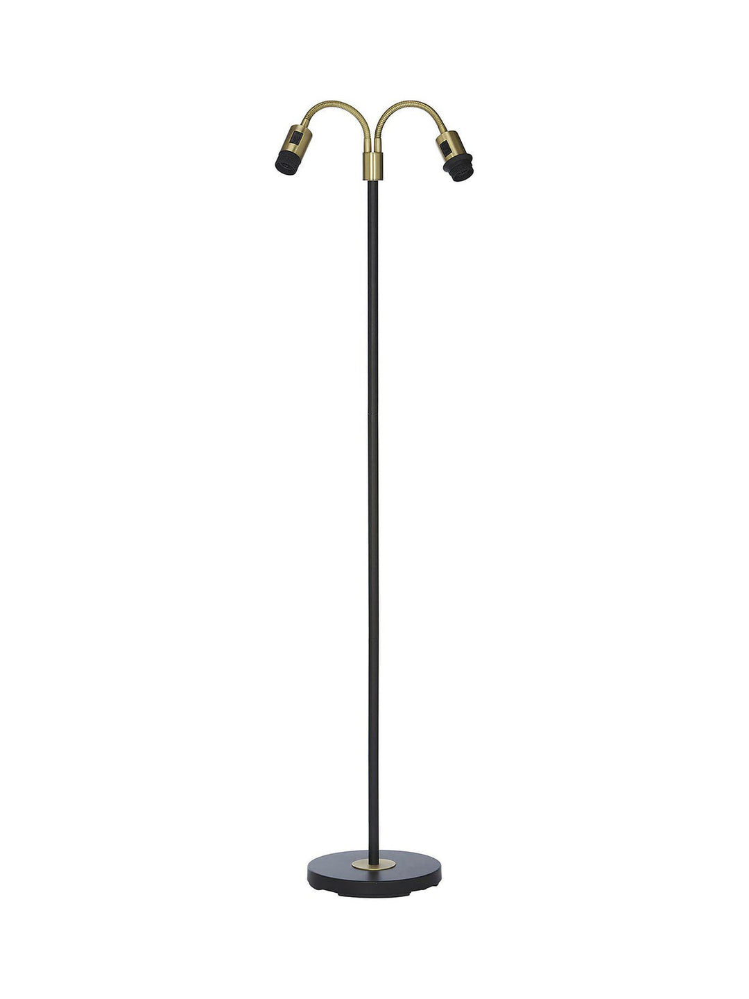 PR Home Amy golvlampa 2-arm svart/mässing 150 cm produktbild