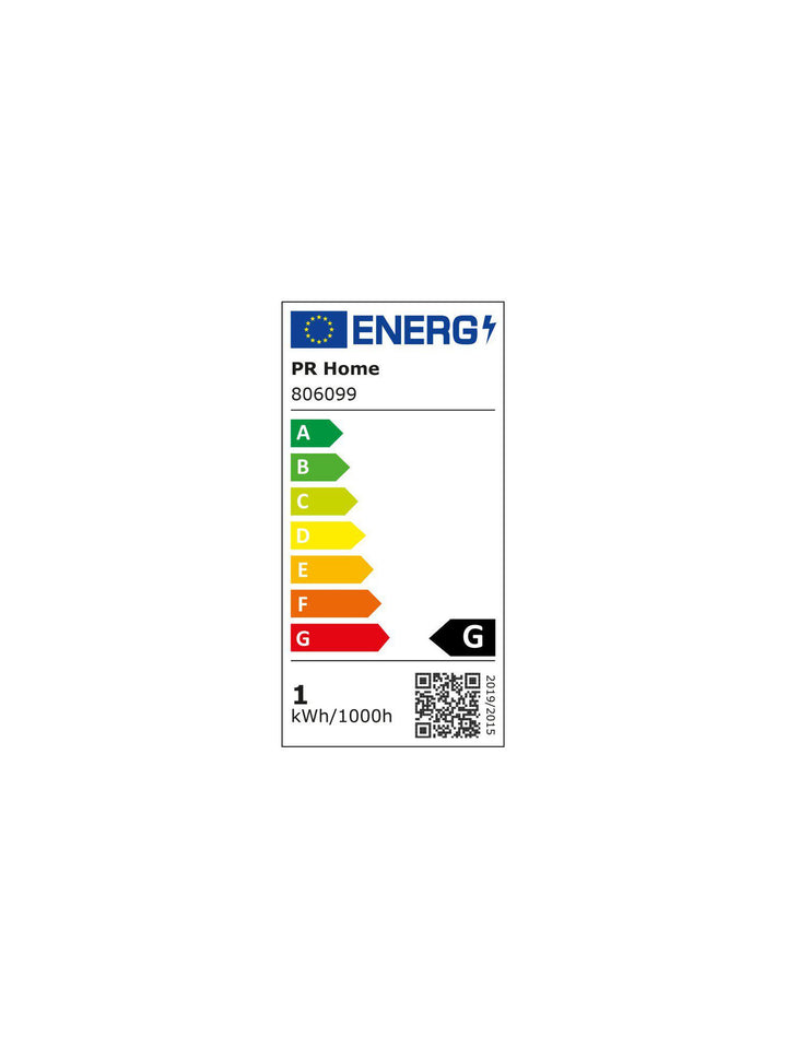 Energimärkning PR Home Bright LED Filament E27 klar – 806099