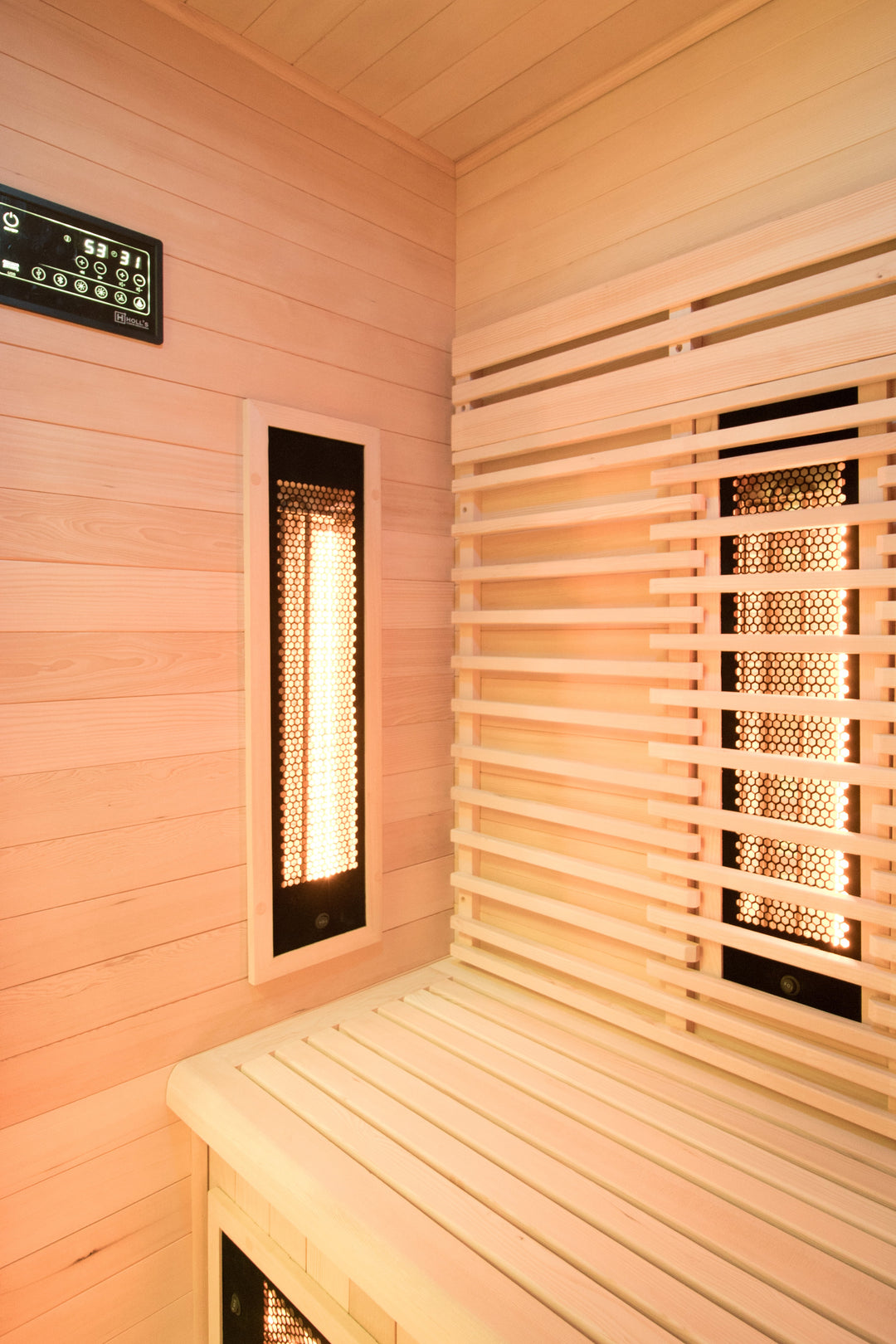 Holl’s PureWave EVO 3C Infraröd Bastu Hörn 3 Personer – Dual Healthy Full Spectrum