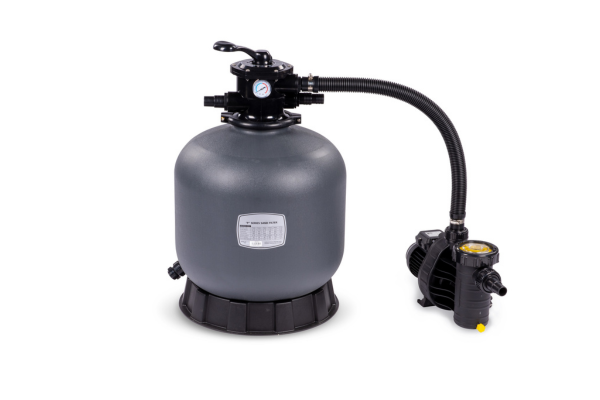 Sandfilter kit Azuro PRO 8 m³/h Emaux Filter/Pump för pool upp til 55m3