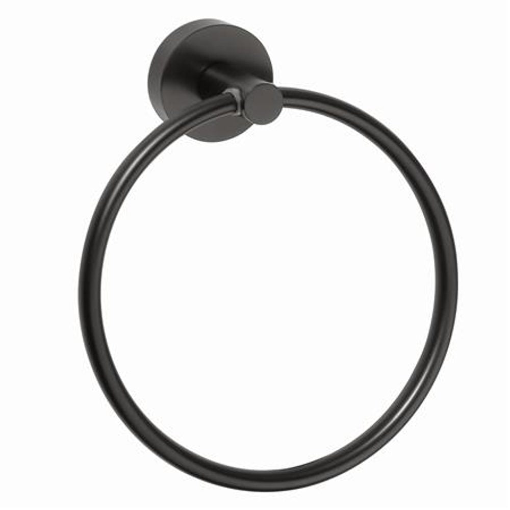 Duschbyggarna Towel Ring BLACK