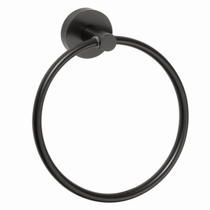 Duschbyggarna Towel Ring BLACK