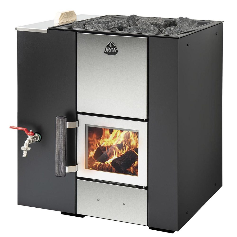 Wood-fired Sauna Heater Kuru with Water Tank