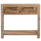 NNEVL Console Table 82x33x73 cm Solid Acacia Wood-1