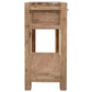 NNEVL Console Table 82x33x73 cm Solid Acacia Wood-3