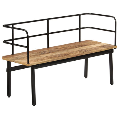NNEVL Bench 120x40x70 cm Solid Mango Wood-0