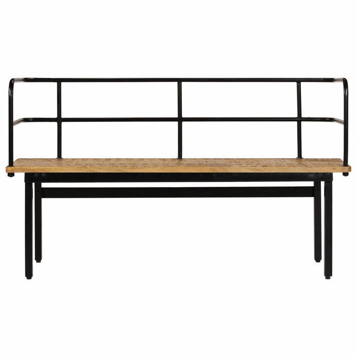 NNEVL Bench 120x40x70 cm Solid Mango Wood-1