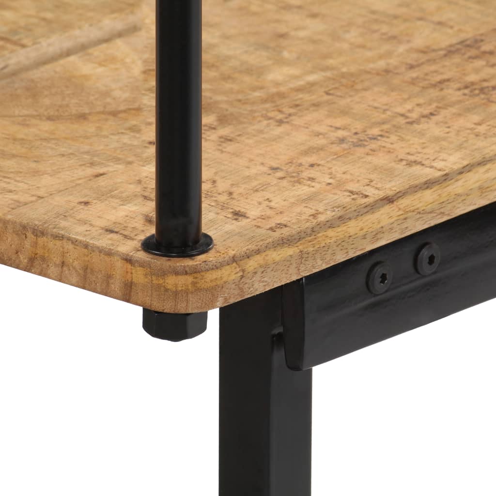 NNEVL Bench 120x40x70 cm Solid Mango Wood-4