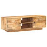 NNEVL TV Cabinet 116x30x35 cm Solid Mango Wood-0