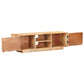 NNEVL TV Cabinet 116x30x35 cm Solid Mango Wood-1