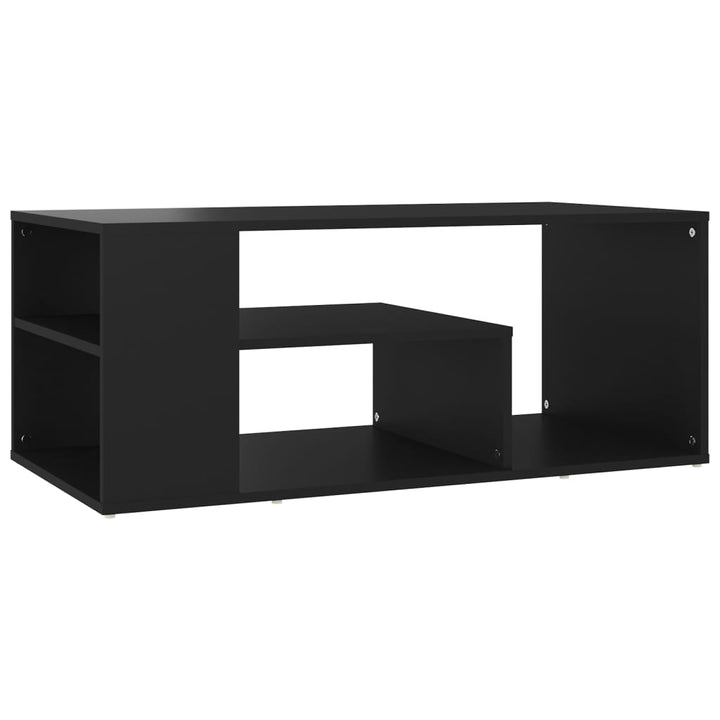 Soffbord – svart, 100×50×40 cm