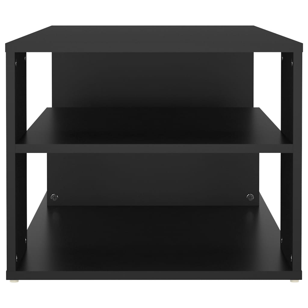 Soffbord – svart, 100×50×40 cm