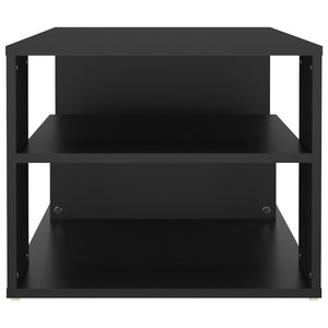 Soffbord – svart, 100×50×40 cm