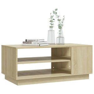 Soffbord – sonoma ek, 102×55×43 cm