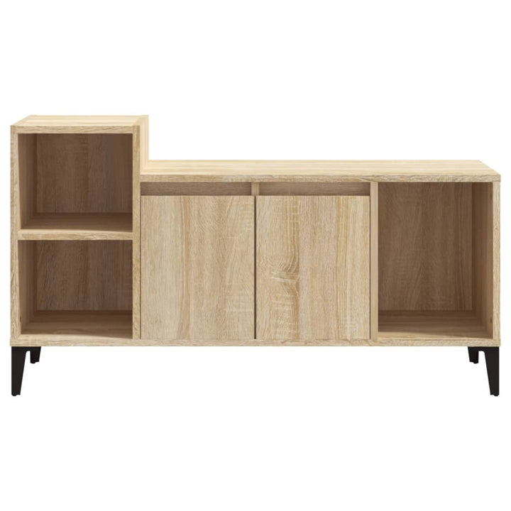 TV-bänk – sonoma ek, 100×35×55 cm
