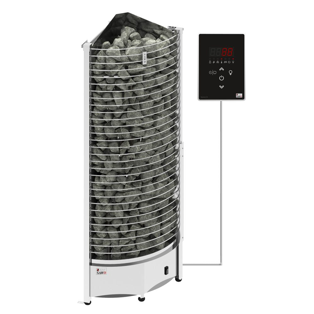 SAWO Electric Sauna Heater Tower Corner 3P-1P