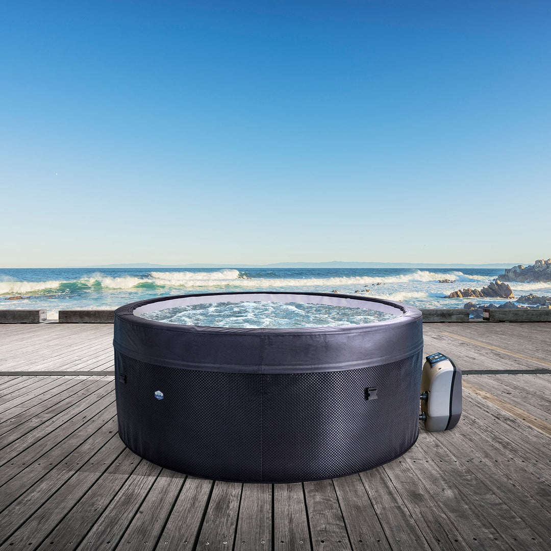 NetSpa Vita 4-Person Semi-Rigid Spa – Round 156 cm