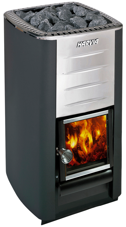 Harvia M3 Wood-Burning Sauna Heater – Complete Package