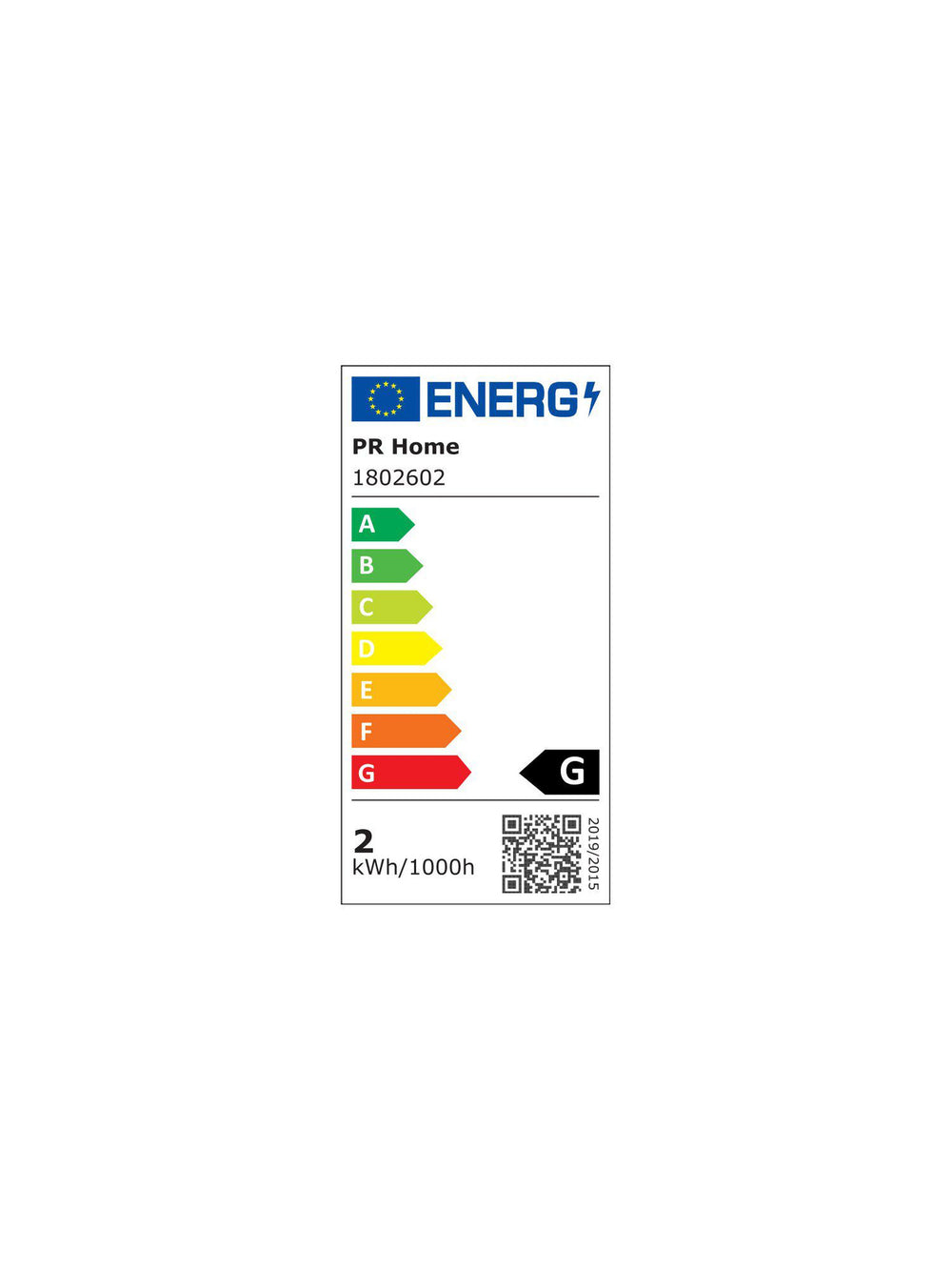 Energimärkning PR Home Elect LED Filament Pygmy E14 – 1802602