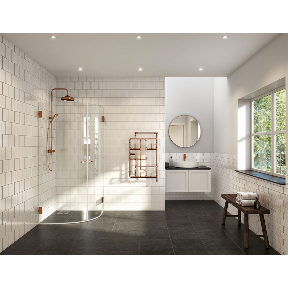 Duschbyggarna Towel Dryer Pajak Natural Copper Electric