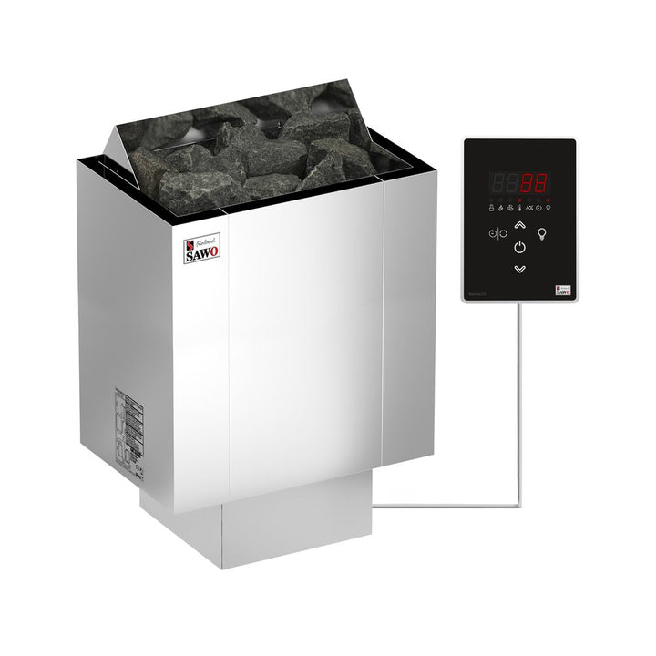 SAWO Electric Sauna Heater Stainless Steel Nordex 3P-1P