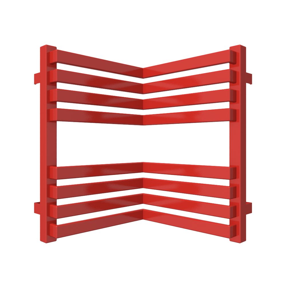 Duschbyggarna Incorner Water-heated Towel Rail