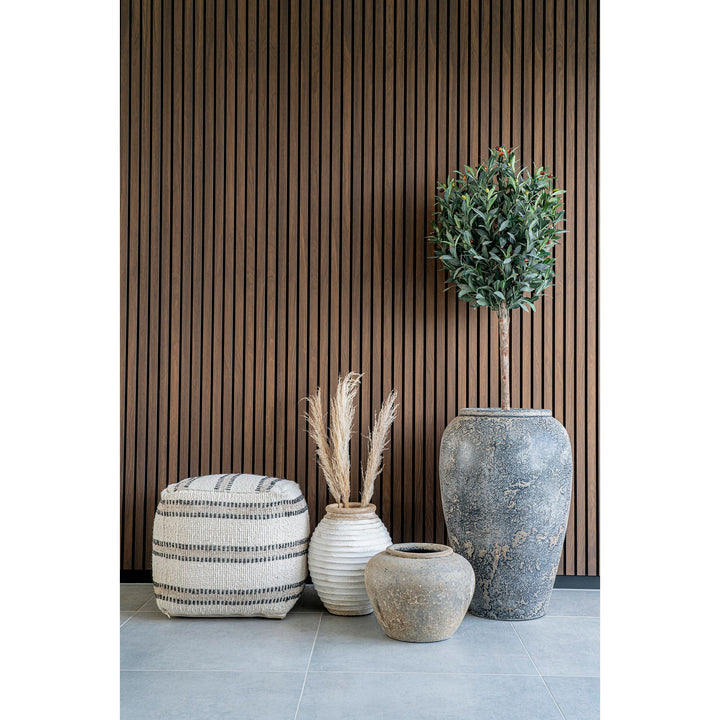 House Nordic Capelo dekorationskruka Ø47 × 69 cm i grå terrakotta