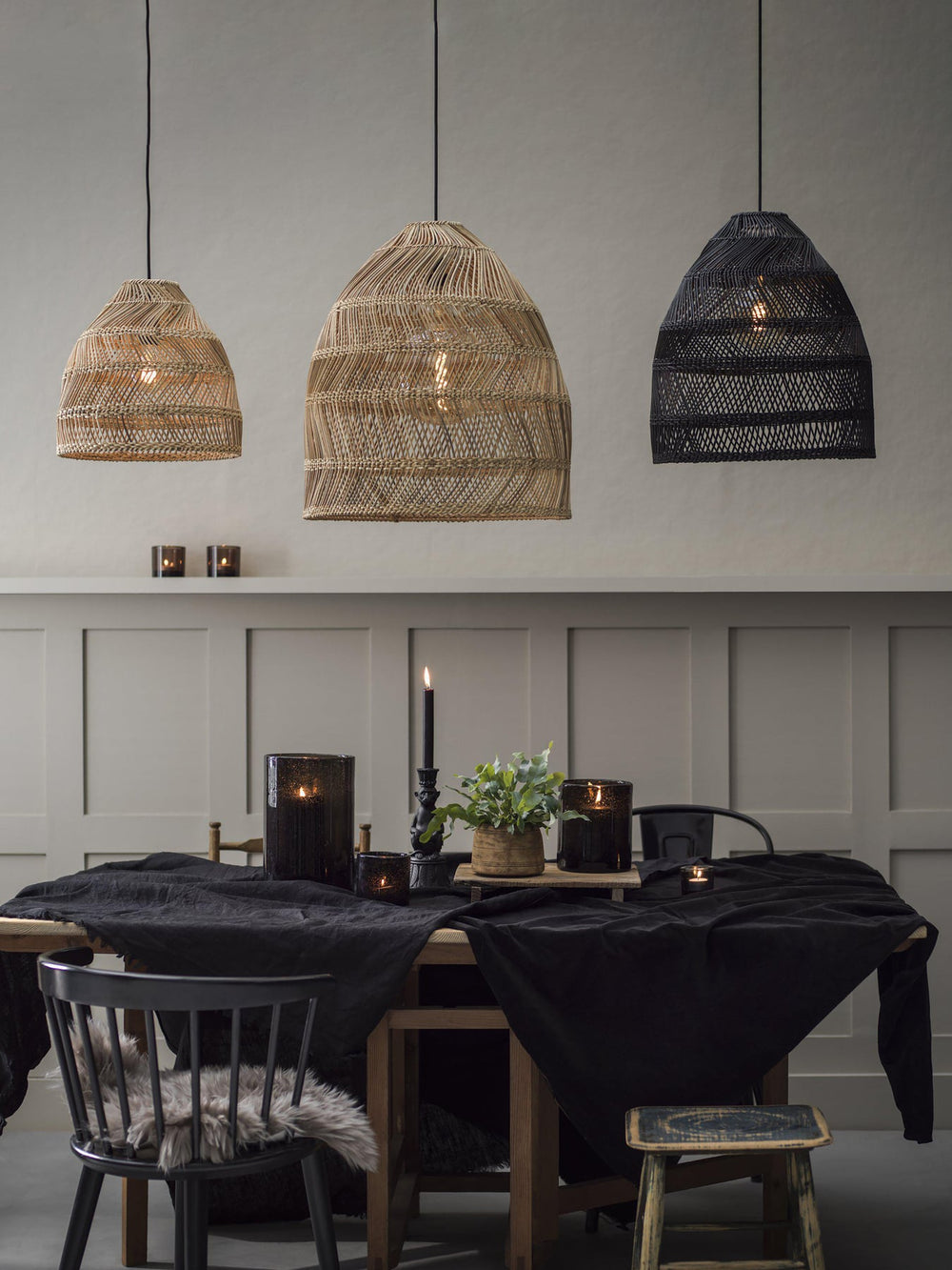 PR Home Maja taklampa 36 cm svart i miljö
