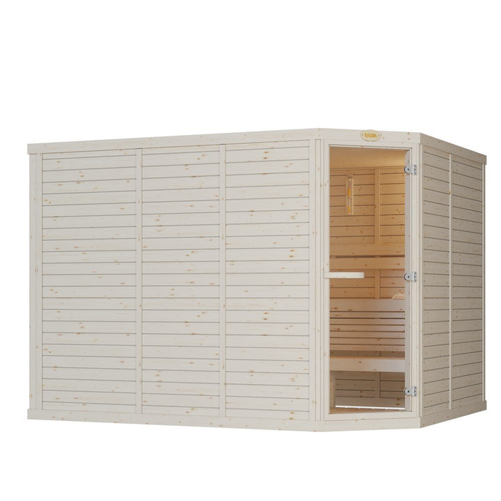 SAWO Indoor Sauna Standard Spruce Corner