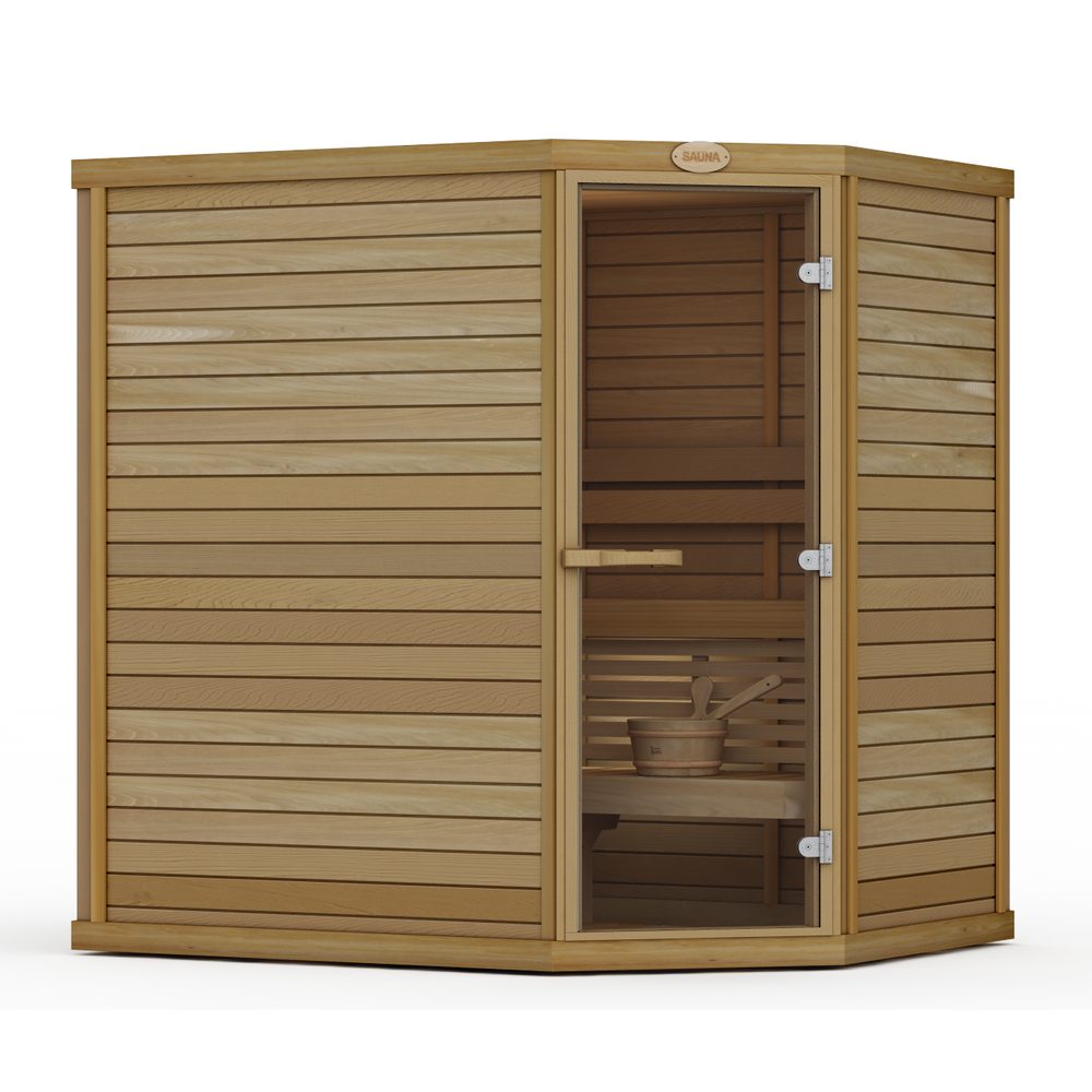 SAWO Indoor Sauna Standard Cedar Corner