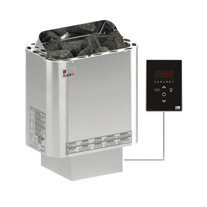 SAWO Electric Sauna Heater Stainless Steel Nordex Premium 3P-1P