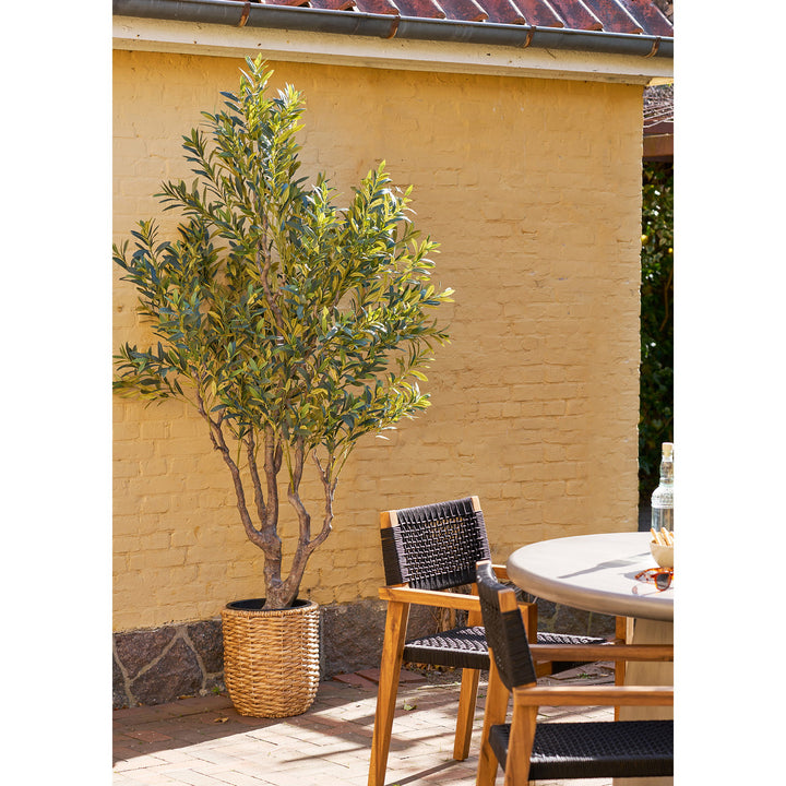 House Nordic konstgjort olivträd 220 cm i grönt