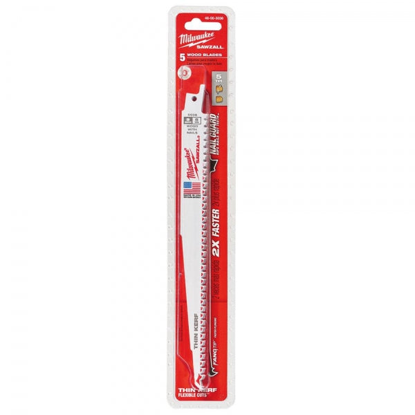 Milwaukee Tigersågblad 230x5mm 5-pack