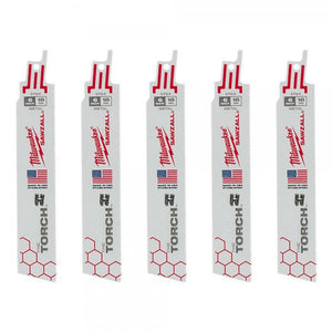 Milwaukee Tigersågblad 150mm 18TPI 5-pack