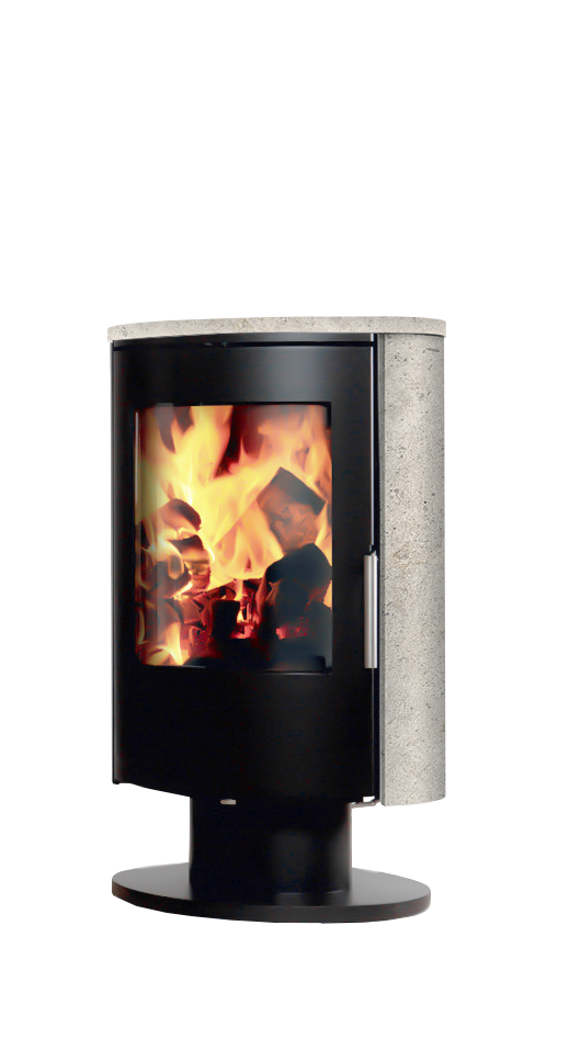 Ember E16 braskamin – Kalksten