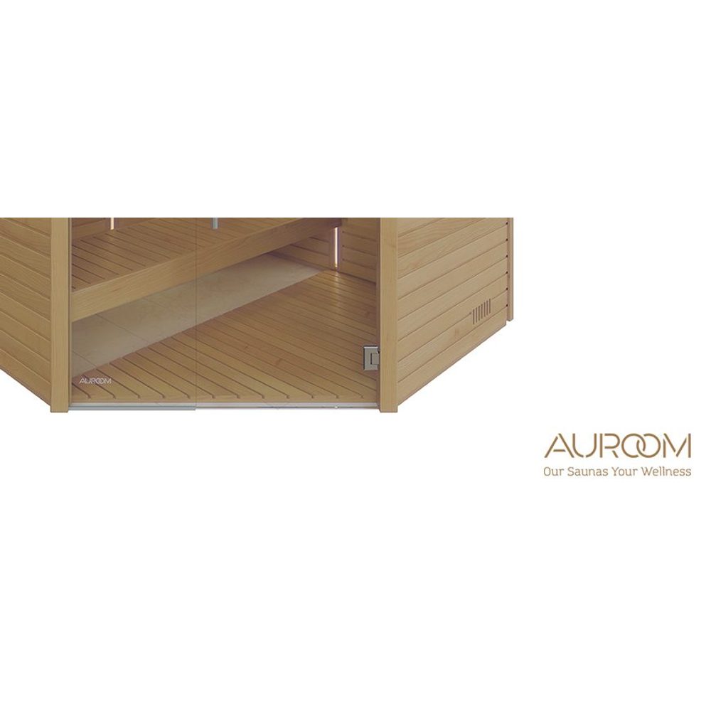 Auroom Floor Grilles for Sauna for Familia 14x60mm with Rubber Strips