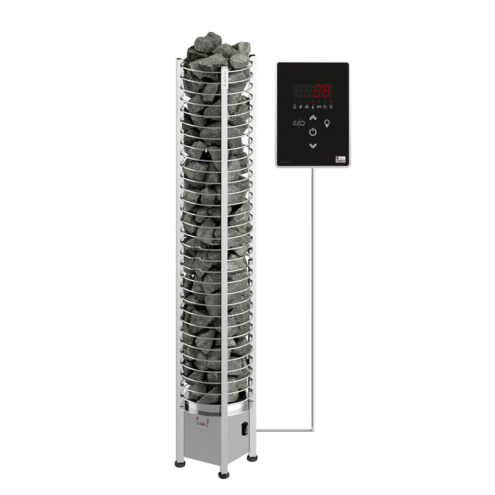 SAWO Electric Sauna Heater Tower Round 3P-1P