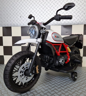 Cars4Kids Elmotorcykel Ducati Scrambler