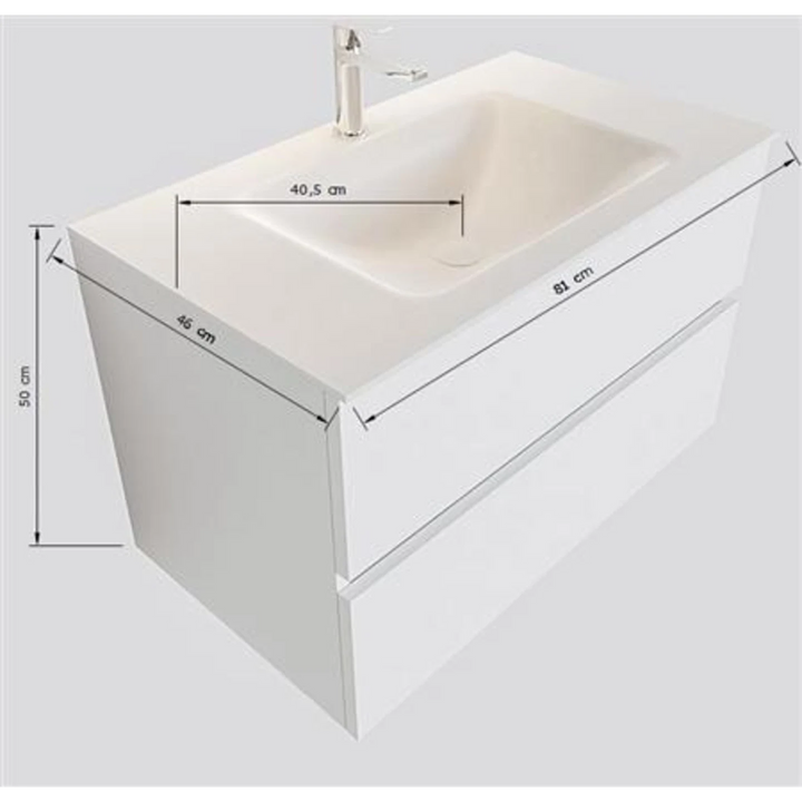 Blue Label Chest of Drawers with Frame Denia