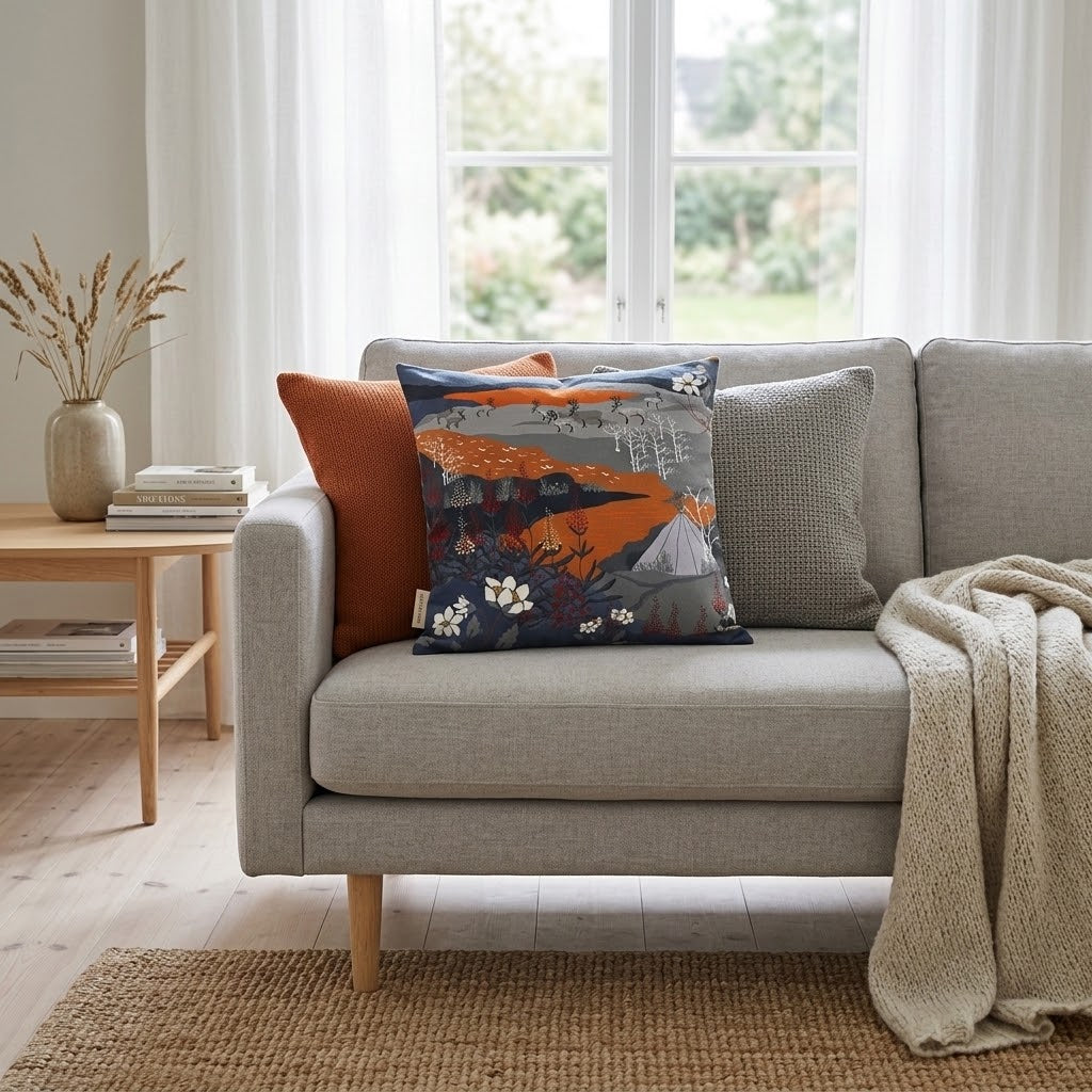Arvidssons Textil Kuddfodral Fjällvandring