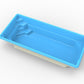 Glasfiberpool Dellen XL 8,00m x 3,22m x 1,50 m