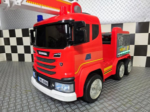 Cars4Kids Elbil Scania Brandbil