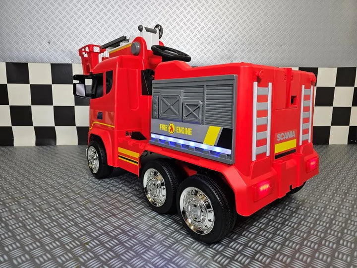 Cars4Kids Elbil Scania Brandbil