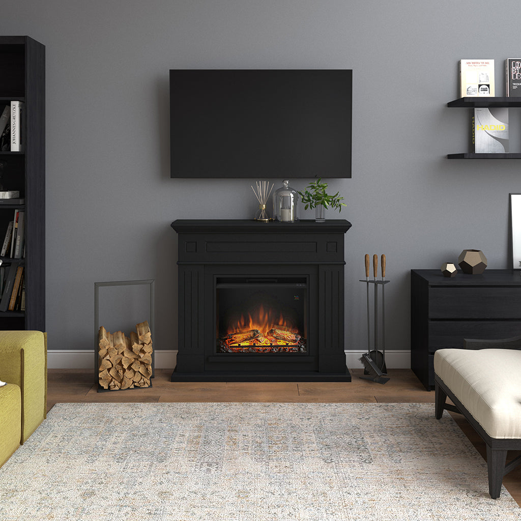 TAGU Larsen PowerFlame Djup svart (FM462-BL1) – miljöbild