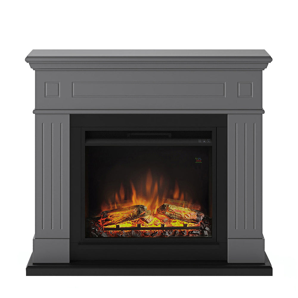 TAGU Larsen PowerFlame – Solid grå (FM462-GR3), frontvy