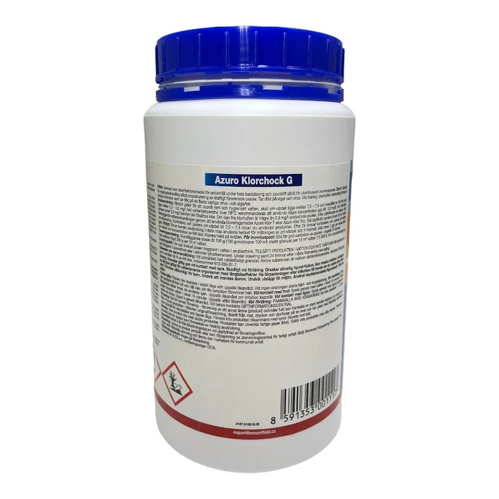Azuro Shock Chlorine Granules 1 kg