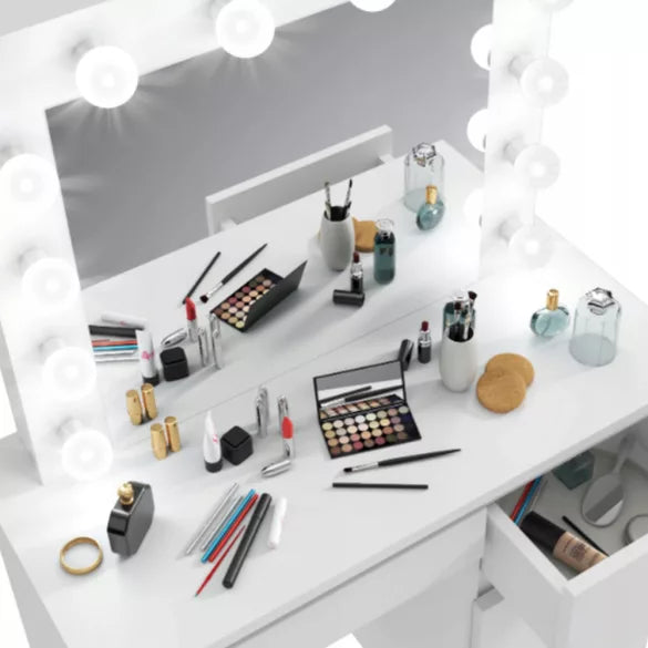 Sminkbord Barcelona Vit Outlet