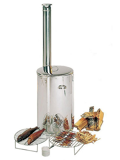 Harvia Flare Smoker – Vedeldad Rökskåpsugn i Svart Stål